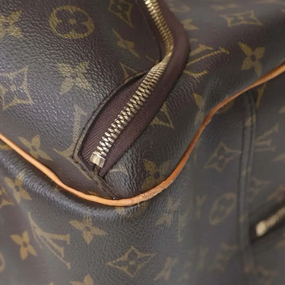 LOUIS VUITTON Brown Monogram Canvas Boston Bag